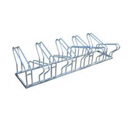 Rack hollandais 10 vélos sur 2 côtés acier zingué