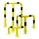 Arceau de protection d'angle ø76mm noir &amp; jaune