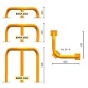 Étrier de Protection d’Angle Renforcé VISO noir et jaune
