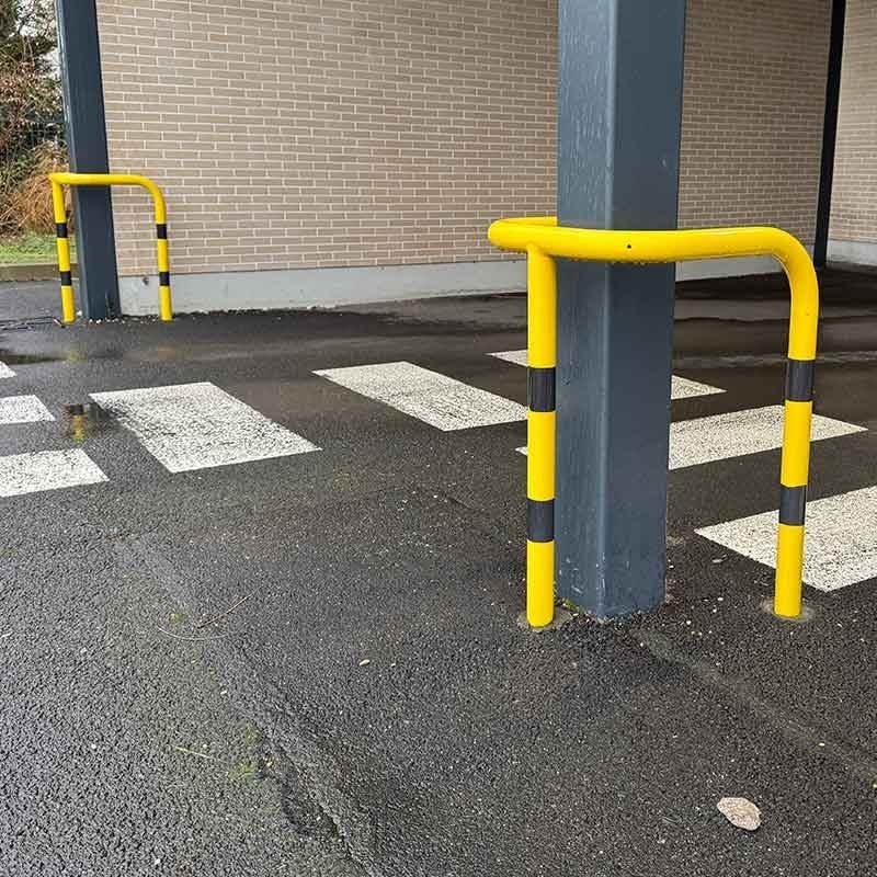 Étrier de Protection noir et jaune pour Entrepôt VISO