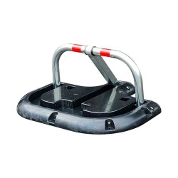 Arceau de parking ø60mm & Base spéciale enrobé