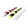 Profilé cornière de protection d'angle 90° en mousse | ø40/100/150mm