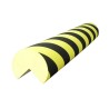 Profilé cornière de protection d'angle 90° en mousse | ø40/100/150mm